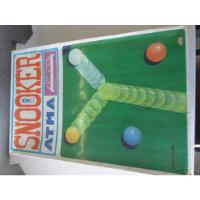 Jogo Sinuca Snooker Atma Brinquedo Antigo Usado comprar usado  Brasil 