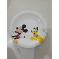 Prato Planeta Deagostini Com Os Personagens Mickey E Pluto, usado comprar usado  Brasil 