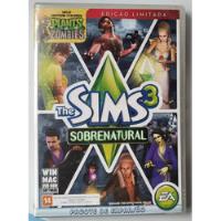 Dvd-rom Software The Sims 3 Sobrenatural Pacote Expansão Art comprar usado  Brasil 