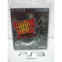 Jogo Guitar Hero Warriors Of Rock Ps3 Mídia Fisica R$65 comprar usado  Brasil 