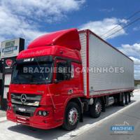 Mercedes-benz Mb Atego 3030 Ano 2019 Bitruck 8x2 Baú 10,50m comprar usado  Brasil 