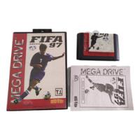 Fita Cartucho Mega Drive Fifa 97 Com Caixa E Manual  comprar usado  Brasil 