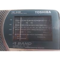 Rádio Portátil Toshiba Tr 446 Fotos Reais Do Aparelho!!!!!!!, usado comprar usado  Brasil 