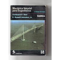 Livro Mecânica Vetorial Para Engenheiros - Ferdinand P. Beer [1994] comprar usado  Brasil 