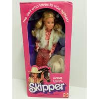 Usado, Boneca Skipper Horse Lovin Mattel 1982 - Irmã Da Barbie  comprar usado  Brasil 