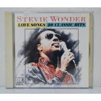 Cd Stevie Wonder - Love Songs: 20 Classic Hits (japônes) comprar usado  Brasil 