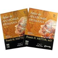 Livro Atlas De Anatomia Humana 2 Volumes - Frank H. Netter, Md [2011] comprar usado  Brasil 