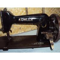  Máquina Costura Kohler Alemã Manivela Funcionando /raridad comprar usado  Brasil 