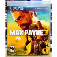 Max Payne 3 Jogo Ps3 Mídia Física comprar usado  Brasil 