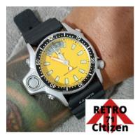 Relógio Citizen Aqualand C022 Amarelo Anos 80 Raro  comprar usado  Brasil 