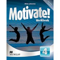 Usado, Livro Ensino De Idiomas Motivate! Workbook 4 De Olivia Johnston Pela Macmillan (2018) comprar usado  Brasil 