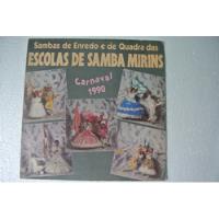 Usado, Lp Sambas De Enredo Quadra Das Escolas De Samba Mirins 1990 comprar usado  Brasil 