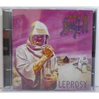 Death 1988 Leprosy Cd Encarte Com Letras Chuck Schuldiner comprar usado  Brasil 