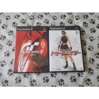 Gran Turismo 3 + Tomb Raider Originais Japonês Para Ps2, usado comprar usado  Brasil 