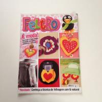 Revista Coleção Feltro Chaveiro Flor Do Cabelo  N°01 B996 comprar usado  Brasil 