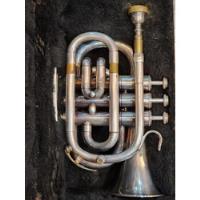 Excelente Trumpete Pocket Ak Com Case comprar usado  Brasil 