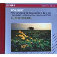 Cd Alemão - Schubert, Alfred Brendel - Piano Sonata & Fantas comprar usado  Brasil 