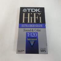 Fita Vhs Tdk Hi-fi Sound & Color - T-120 - C0055, usado comprar usado  Brasil 