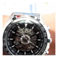 Lindo Relógio Inoxidável Em Aço Esqueleto Automático! comprar usado  Brasil 