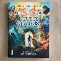 Livro Percy Jackson E Os Deuses Gregos - Rick Riordan - Edição Ilustrada comprar usado  Brasil 