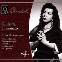 Cd Giulietta Simionato - Arias &  Giulietta Simionat comprar usado  Brasil 