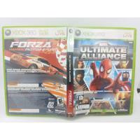 Ultimate Alliance + Forza 2 Xbox 360 Original 2 Jogos Mídia, usado comprar usado  Brasil 