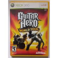 Jogo Guitar Hero World Tour Original Xbox 360 Fisico Cd. comprar usado  Brasil 