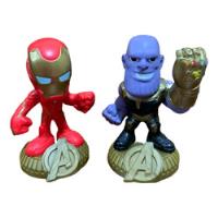 Usado, Boneco Thanos E Homem De Ferro Coleção Vingadores comprar usado  Brasil 