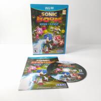 Sonic Boom Rise Of Lyric Wiiu Fisico Americano comprar usado  Brasil 
