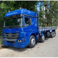 M.benz Atego 3030 8x2 2019/19 Azul Gustavo-caminhões comprar usado  Brasil 
