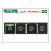 Usado, Colecao 4 Moedas Brasil Cruzeiro Real -1993 A 1994 comprar usado  Brasil 