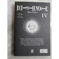 Usado, Livro: Death Note Black Edition - Iv comprar usado  Brasil 