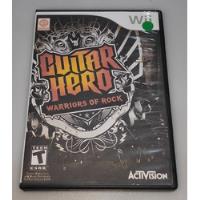 Jogo Guitar Hero Warriors Of Rock (nintendo Wii, Original) comprar usado  Brasil 