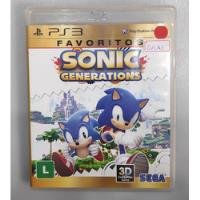 Jogo Sonic Generations (playstation 3 ,mídia Física) comprar usado  Brasil 
