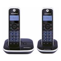 Usado, Telefone Digital Sem Fio Com Ramal Com Duas Bases Motorola comprar usado  Brasil 