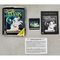 Jimmy Connors Tennis De Atari Lynx Original Com Caixa Manual, usado comprar usado  Brasil 