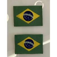 Bandeiras Brasil Bordadas Com Velcro comprar usado  Brasil 