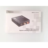 Usado, Conversor Digital Para Analógico De Áudio Prozor Dac01s comprar usado  Brasil 