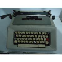Máquina De Escrever Olivetti Studio 46 Gelo/cinza comprar usado  Brasil 
