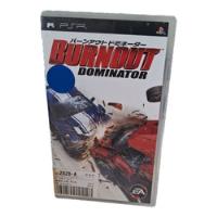 Sony Psp Burnout Dominator Mídia Física Original Com Manual comprar usado  Brasil 