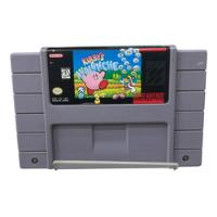 Kirbys Avalanche Original Snes Super Nintendo comprar usado  Brasil 