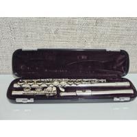 Flauta Transversal Yamaha Yfl-411 Prateada Usada Ref: 448 comprar usado  Brasil 