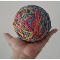Elástico Bola Colorida De Elásticos De Latex, usado comprar usado  Brasil 