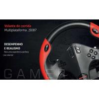 Volante Gamer Marchas E Pedal Multilaser Js087 Estado Novo comprar usado  Brasil 