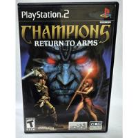 Champions Return To Arms Original - Playstation 2 comprar usado  Brasil 