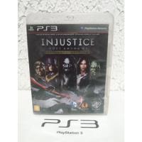 Jogo Injustice Gods Among Us Ultimate Ed. Ps3 Física R$65 comprar usado  Brasil 