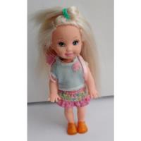 Boneca Kelly Loira Com Mochila Irmãzinha Da Barbie comprar usado  Brasil 