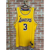 Regata Nba Los Angeles Lakers Anthony Davis Icon Edition Xl comprar usado  Brasil 