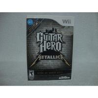 Jogo Wii Original Guitar Hero Metallica , usado comprar usado  Brasil 