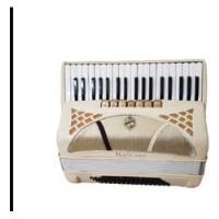 Usado, Acordeon Hohner 80bx Piano Oitavado comprar usado  Brasil 